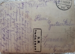 Pocztówka Słupia pod Kępnem 1919 Freikorps Grenzchutz