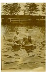 Basen kąpielowy  ,,kąpielka  w Kępnie (lata 30-ste)