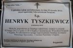 Nekrolog Henryka Tyszkiewicza
